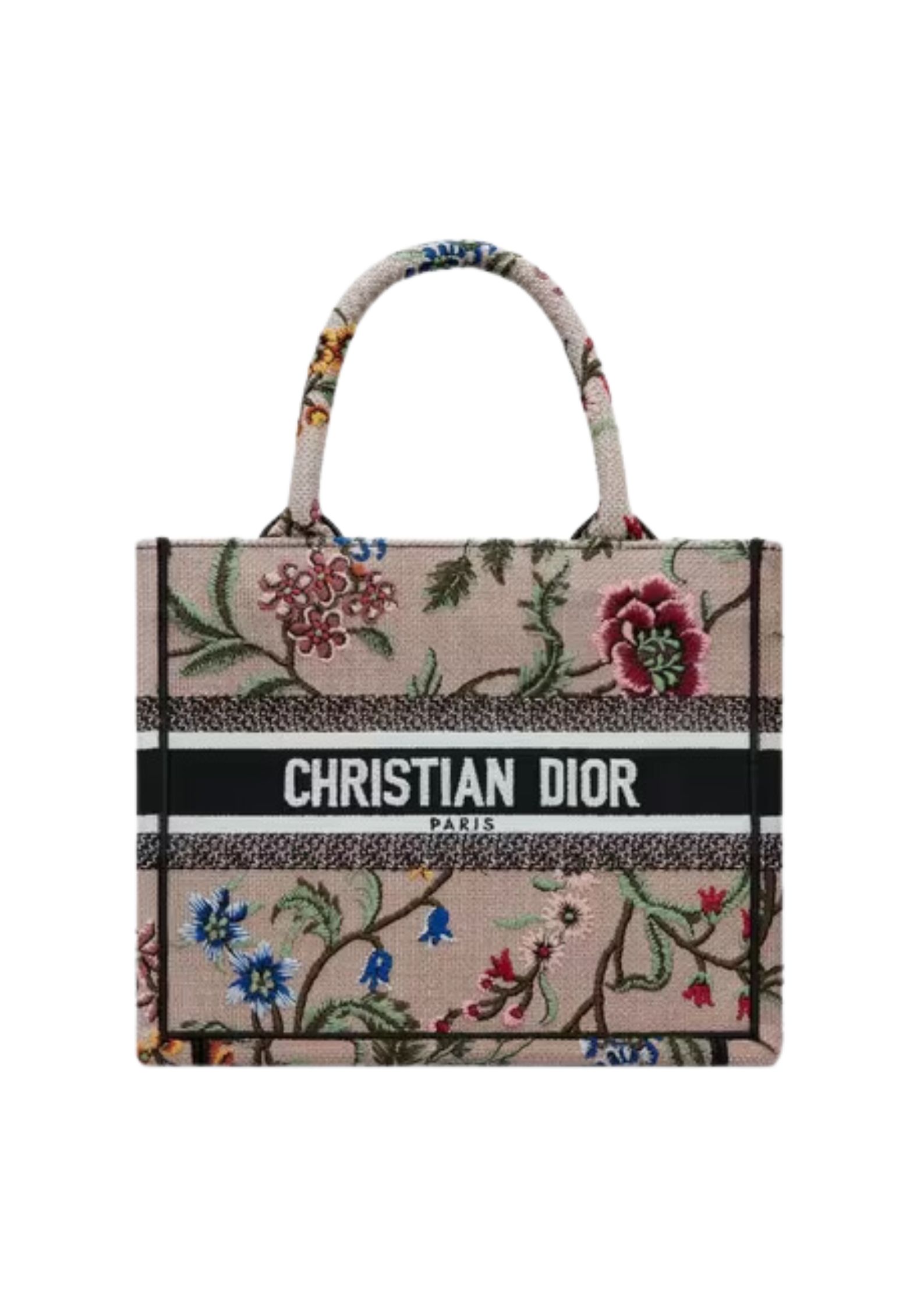 Christian Dior Small Dior Tote Bag Beige For Women 10.5in/ 26.5cmZEAU_