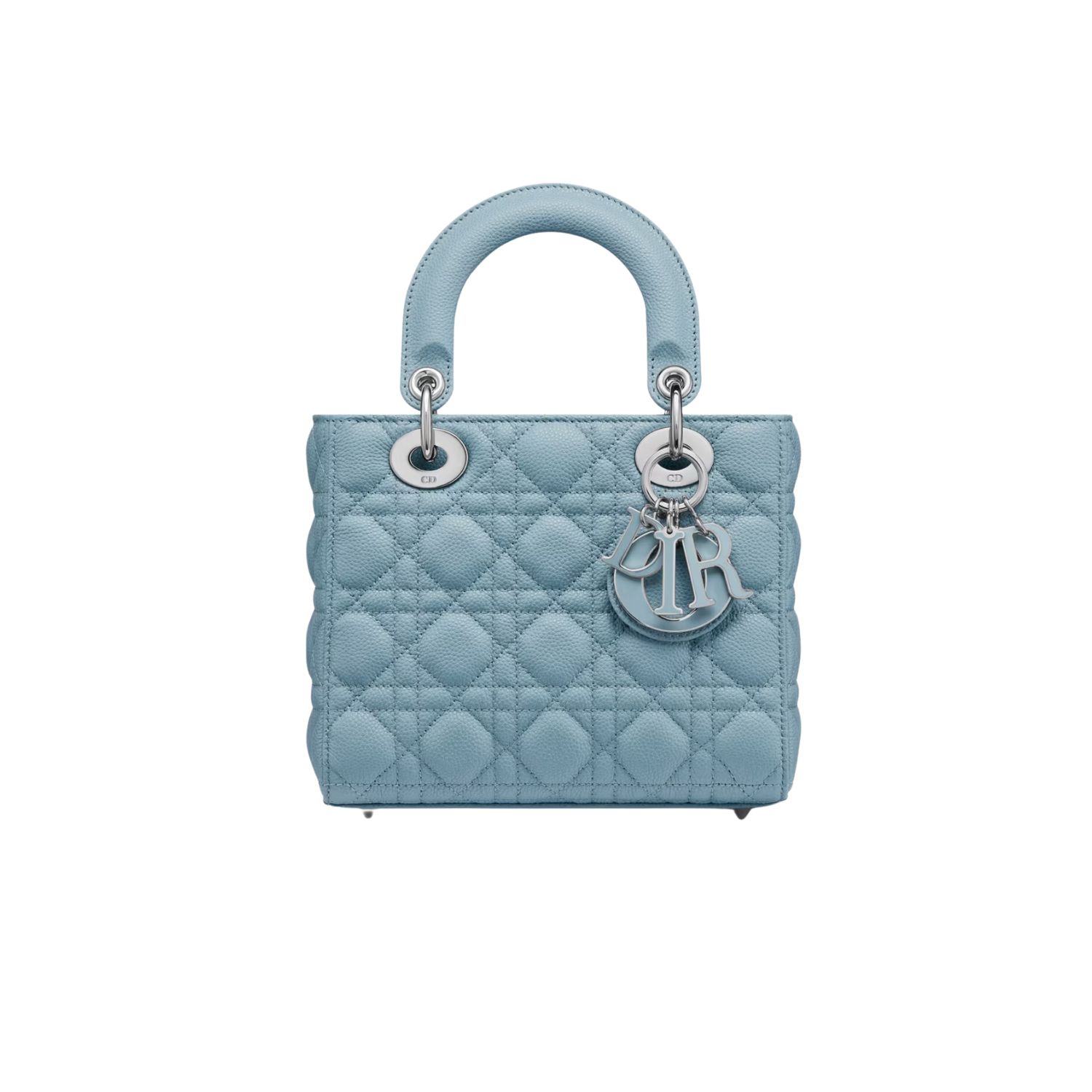 Christian Dior Small Lady Dior Bag Horizon Blue For WomenPWGE_M09Z- 20 Cm/ 8 Inches