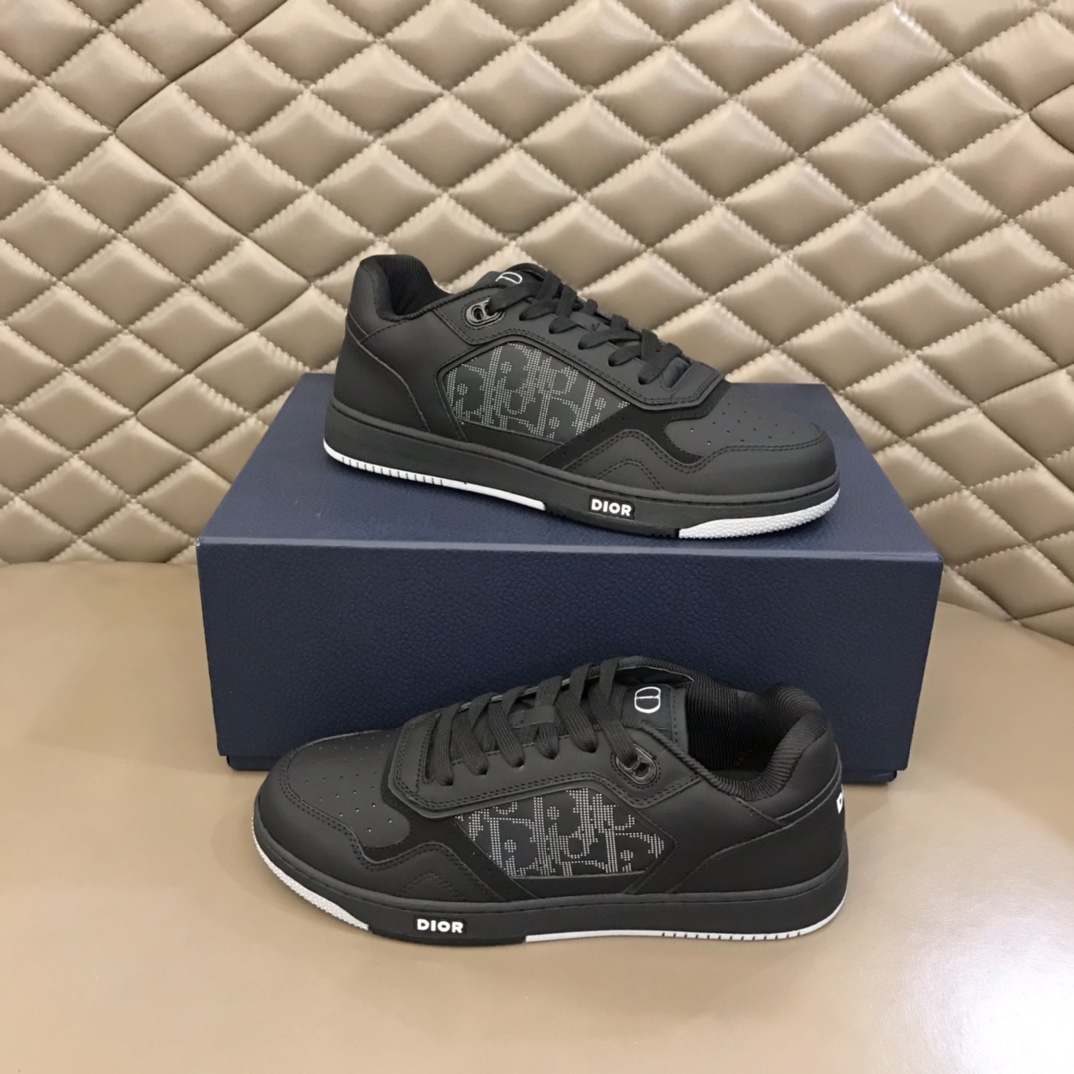 Christian Dior Women’s  B27 Low-Top Sneaker Black For Women CD