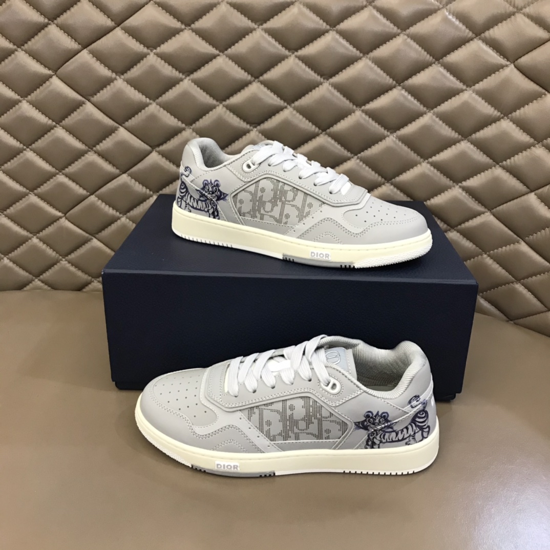 Christian Dior Women’s  B27 Low-Top Sneaker Gray For Women CD