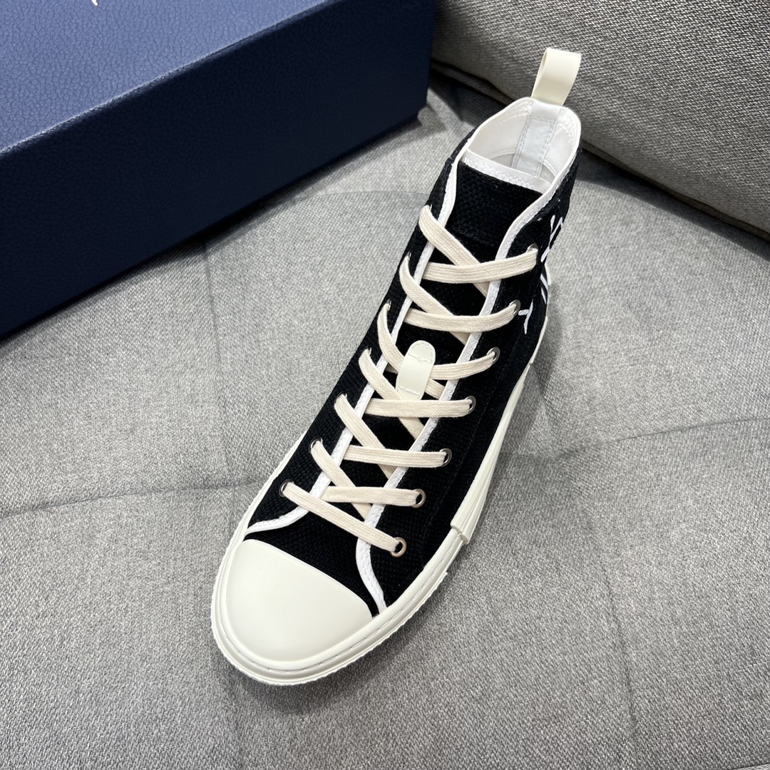 Christian Dior Women’s B23 Cactus Jack Dior High-Top Sneaker Black For Women CD