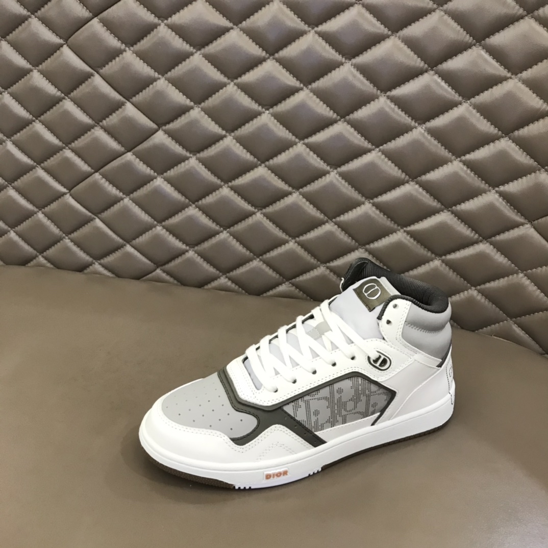 Christian Dior Women’s B27 High-Top Sneaker Gray For Women CD