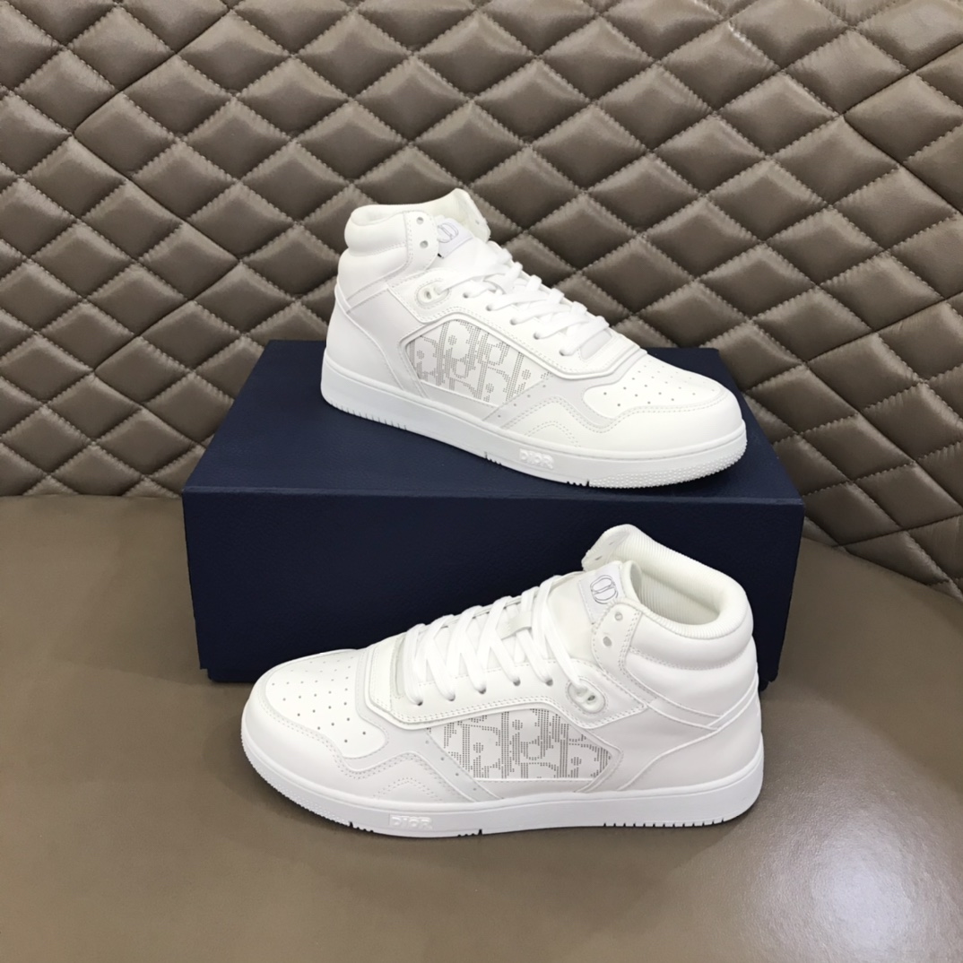 Christian Dior Women’s B27 High-Top Sneaker White For Women CD