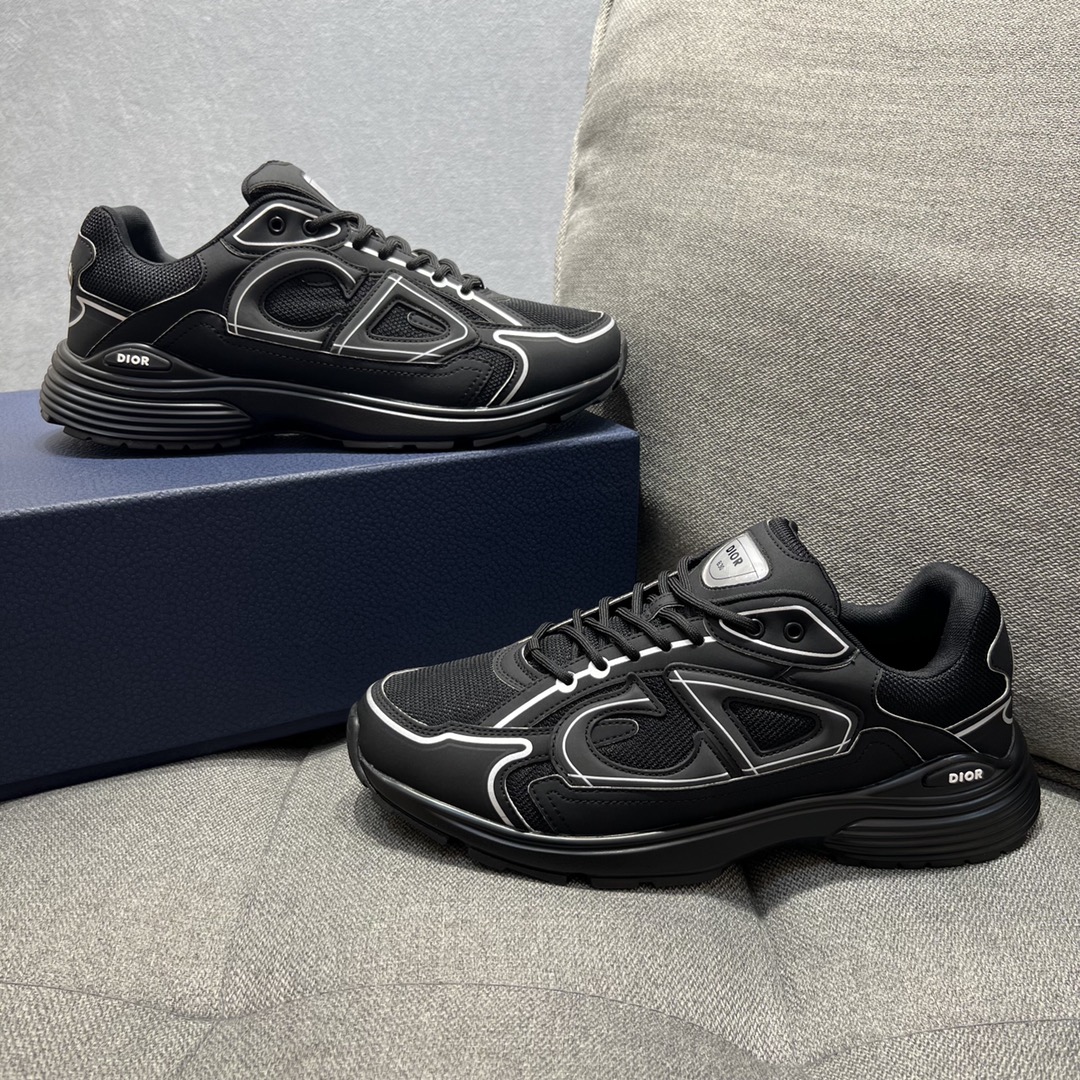 Christian Dior Women’s B30 Sneaker Black For Women CD