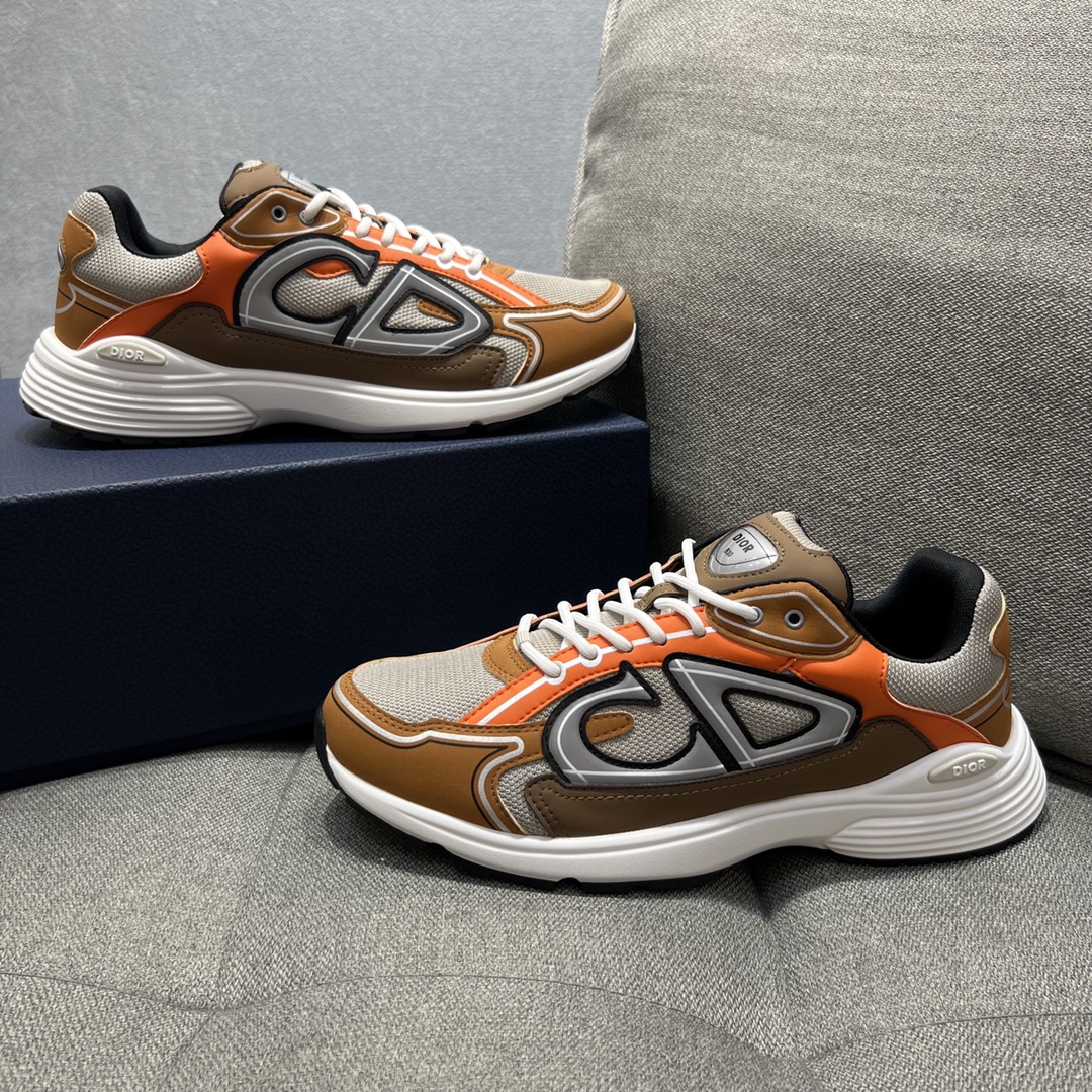 Christian Dior Women’s B30 Sneaker Orange For Women CD