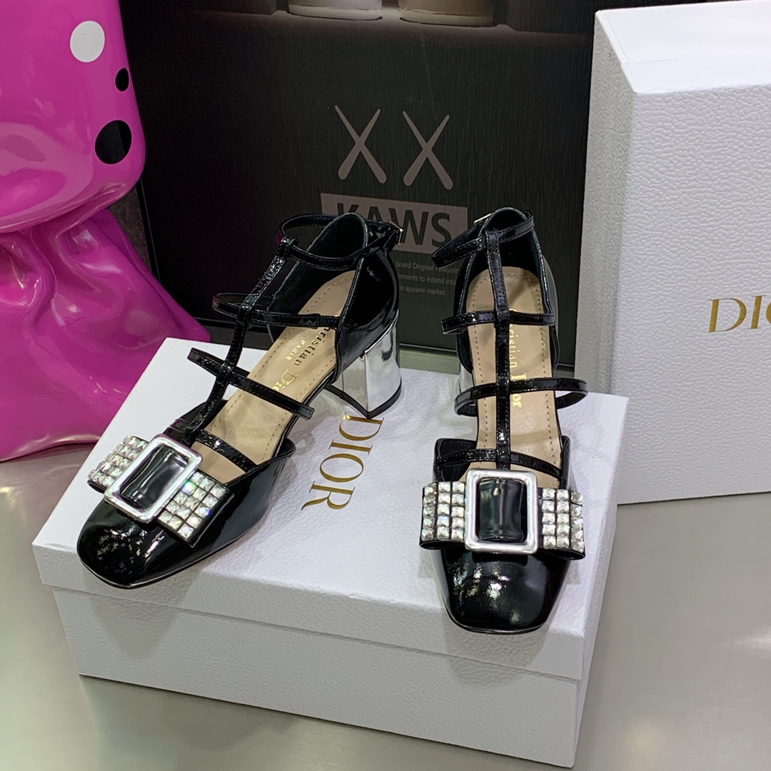 Christian Dior Women’s La Parisienne Dior Ballerina Black For Women CD 