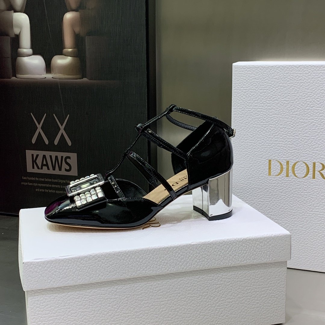 Christian Dior Women’s La Parisienne Dior Ballerina Black For Women CD 