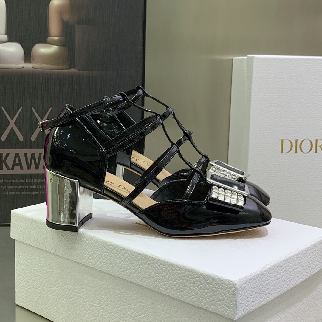 Christian Dior Women’s La Parisienne Dior Ballerina Black For Women CD 