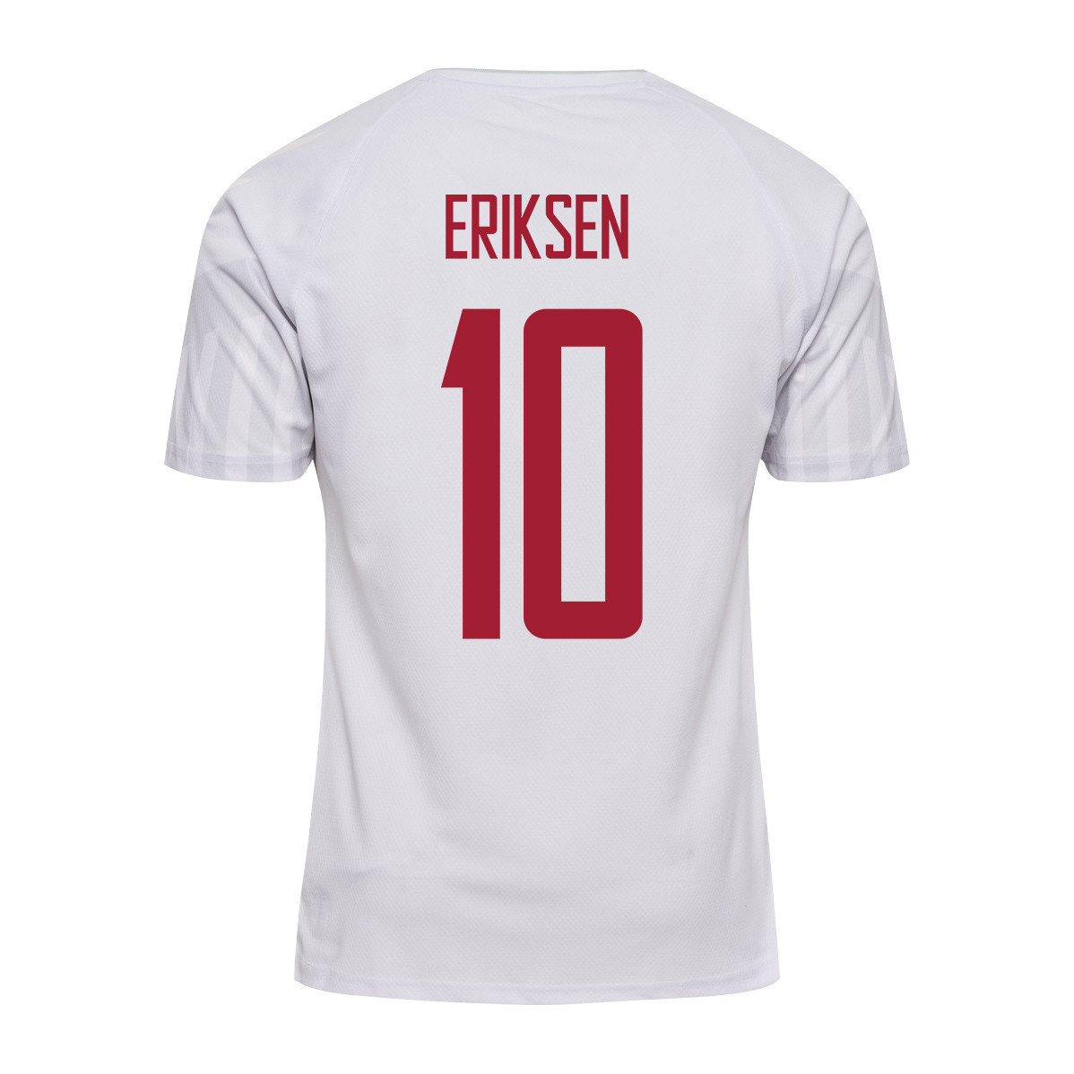 Christian Eriksen 10 Denmark National Team FIFA World Cup Qatar 2022 Patch Away Soccer Jersey, Men Christian Eriksen 10 Denmark National Team FIFA World Cup Qatar 2022 Patch Away Soccer Jersey, Men
