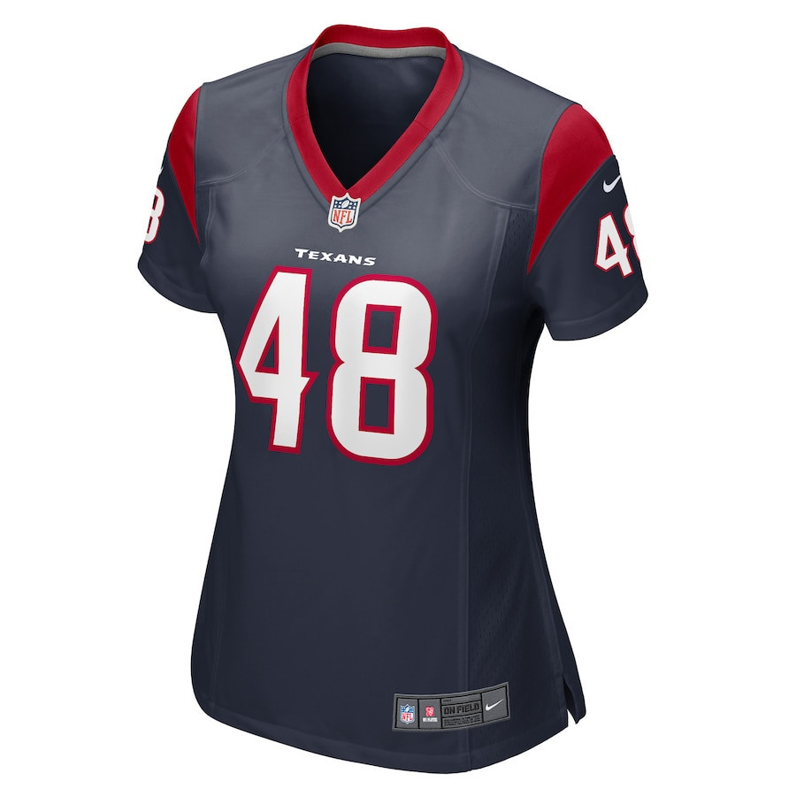 Christian Harris Houston Texans Women’s Stitched Jersey – Navy