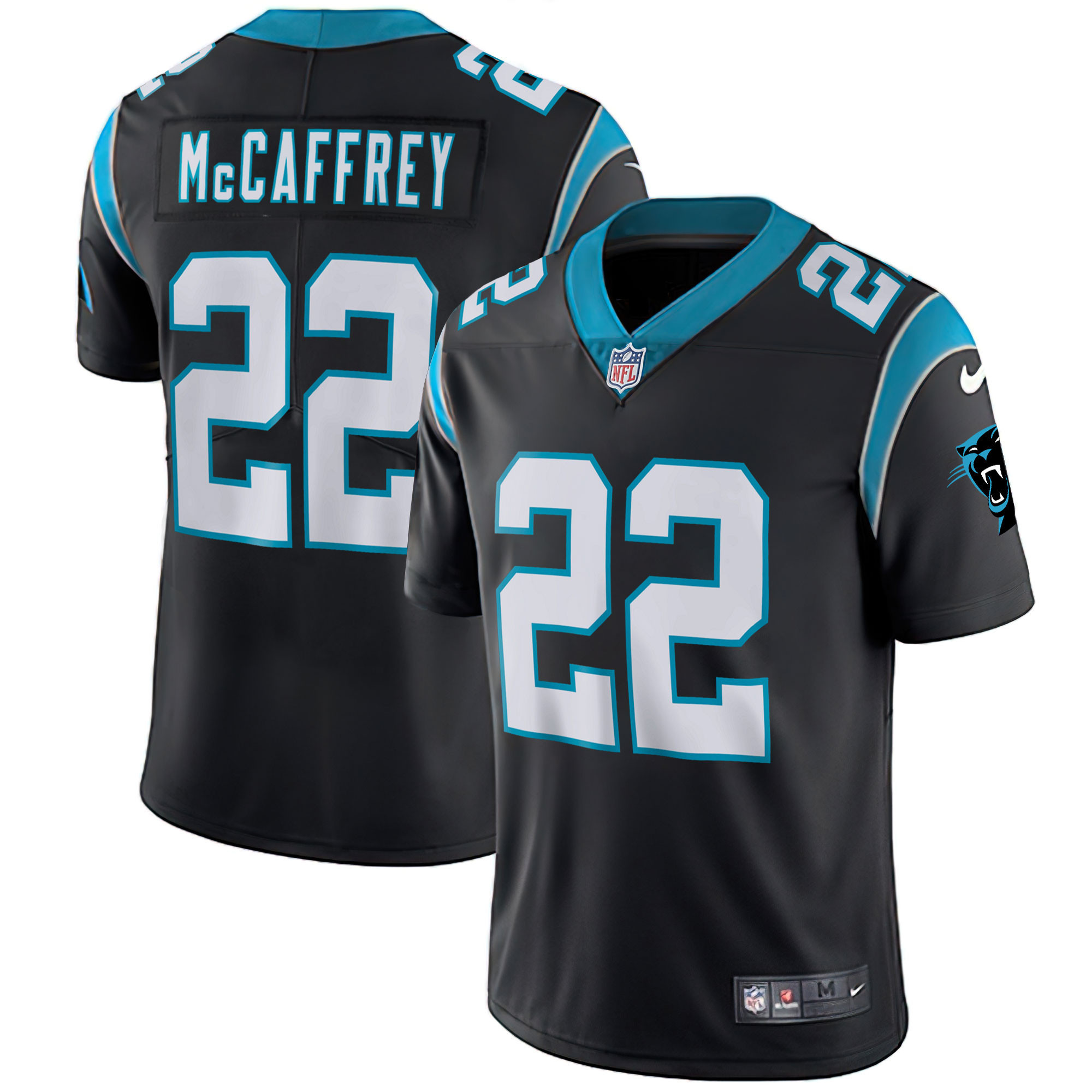 Christian McCaffrey Carolina Panthers Vapor Untouchable Limited Player Jersey - All Stitched 