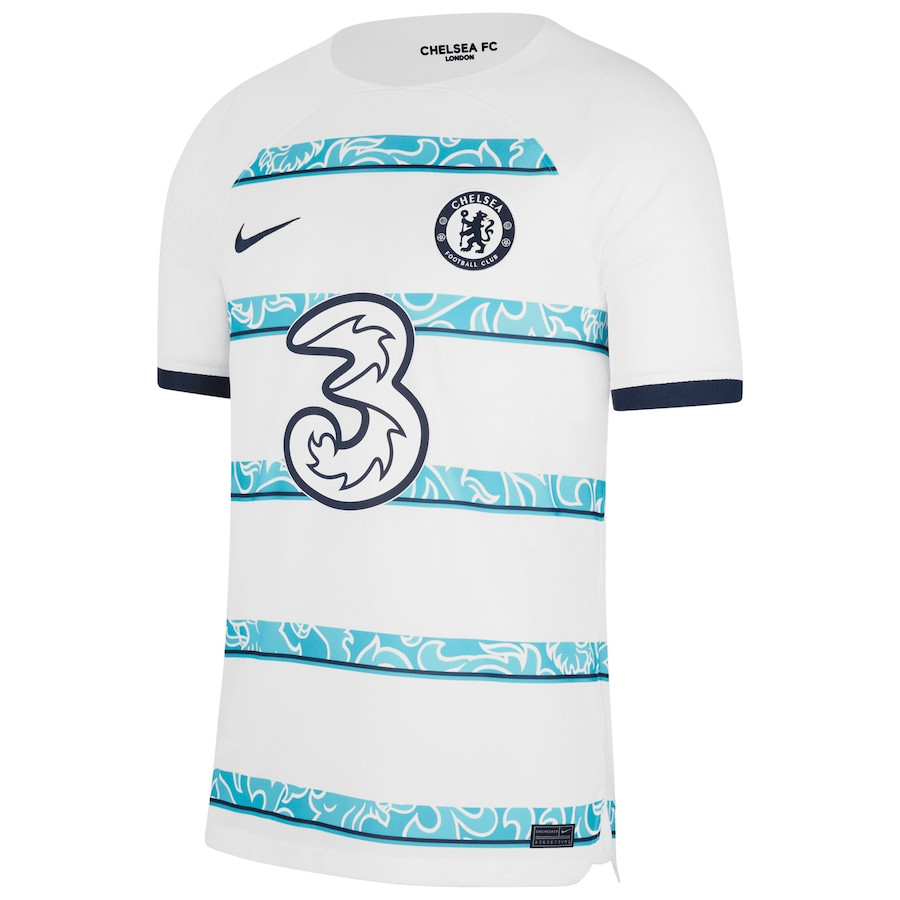 Christian Pulisic 10 Chelsea 2022/23 Away Breathe Stadium Player Soccer Jersey – White