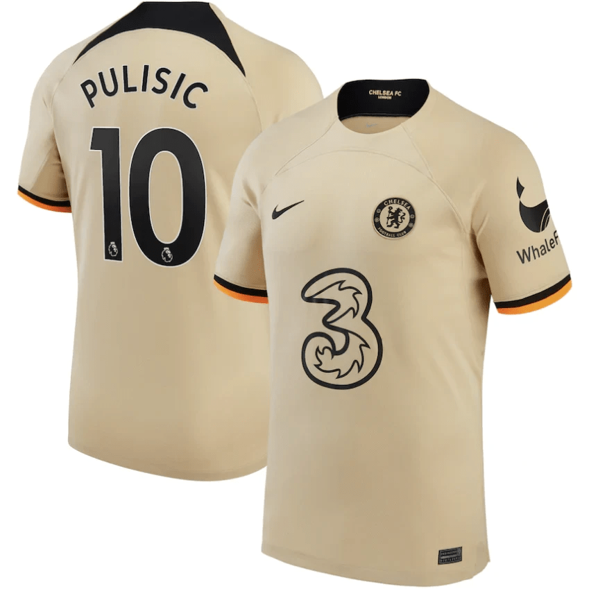 Christian Pulisic 10 Chelsea 2022/23 Third Soccer Jersey – Men