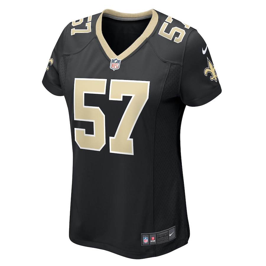Christian Ringo New Orleans Saints Women’s Stitched Jersey – Black