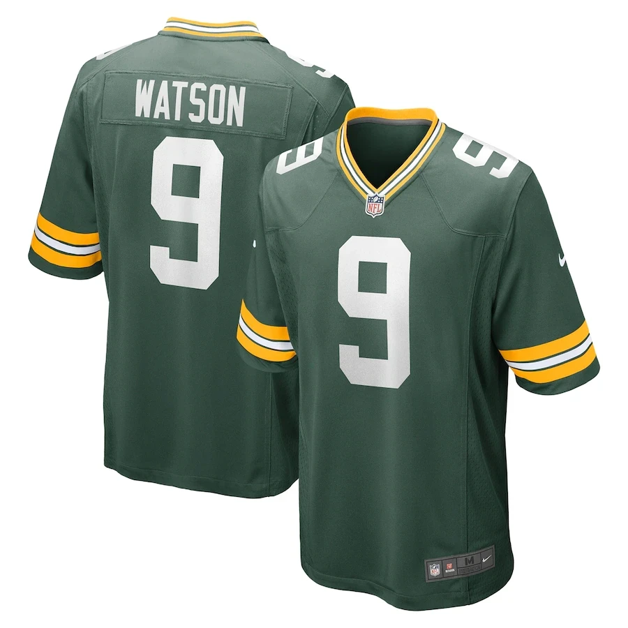 Christian Watson Green Bay Packers Game Green Jersey - All Stitched 