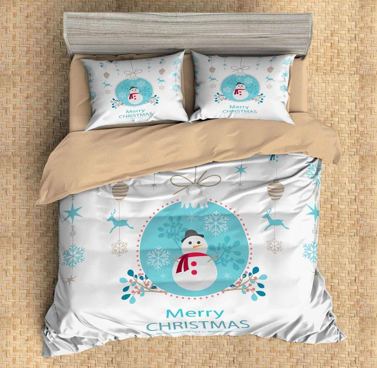Christmas 3D Customized Duvet Cover Bedding Set
