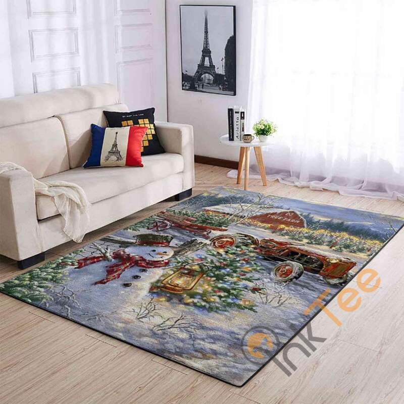 Christmas Area Rectangle Rug