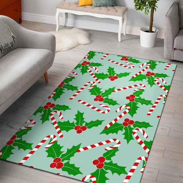 Christmas Cady Cane Limited Edition Rectangle Rug