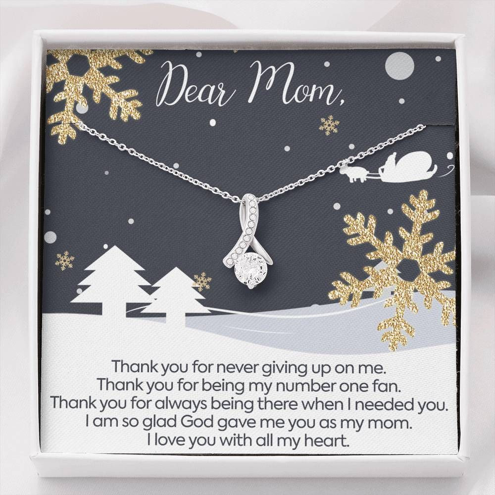 Christmas Gift For Mom Alluring Beauty Necklace