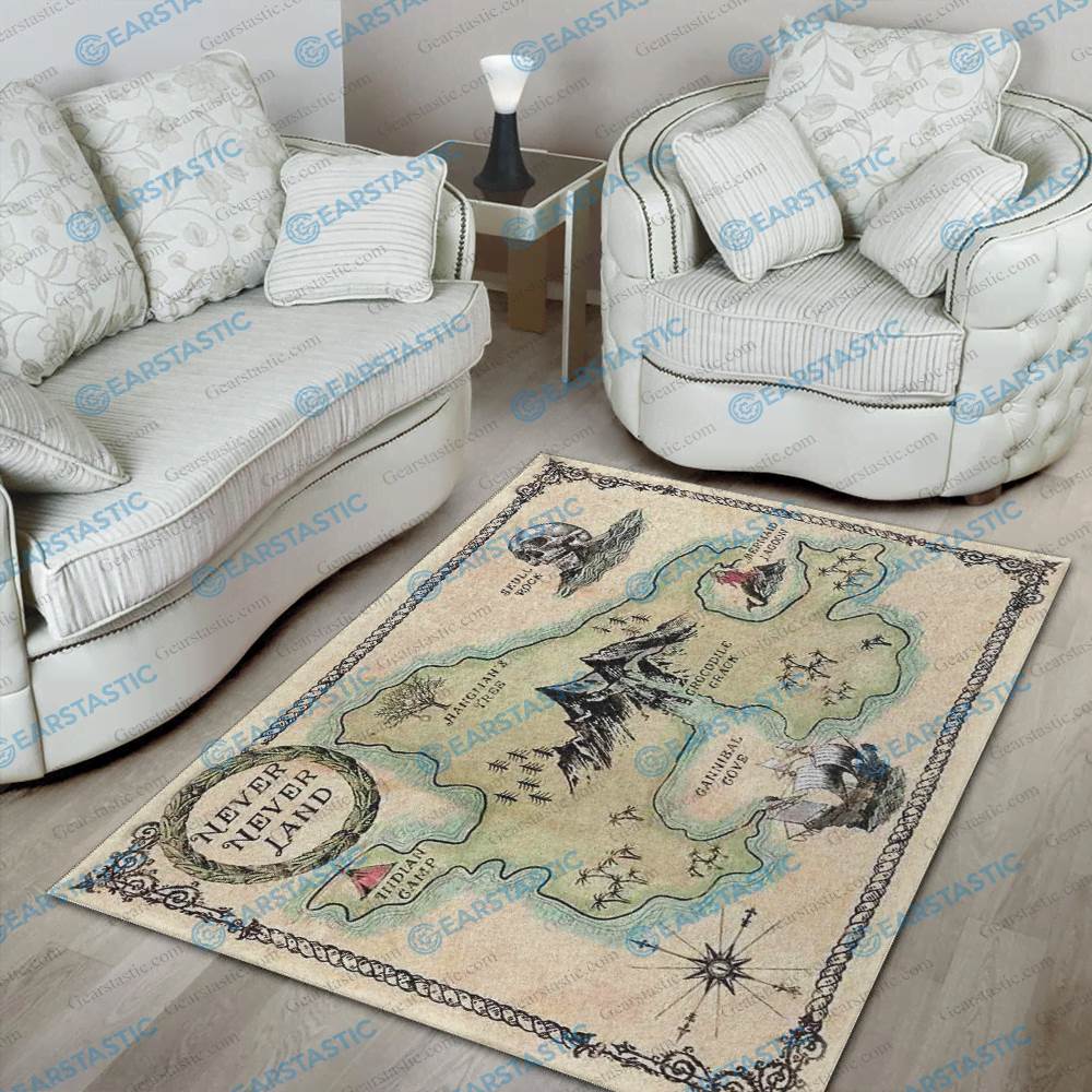 Christmas Gift Peter Pan Area Limited Edition Rectangle Rug