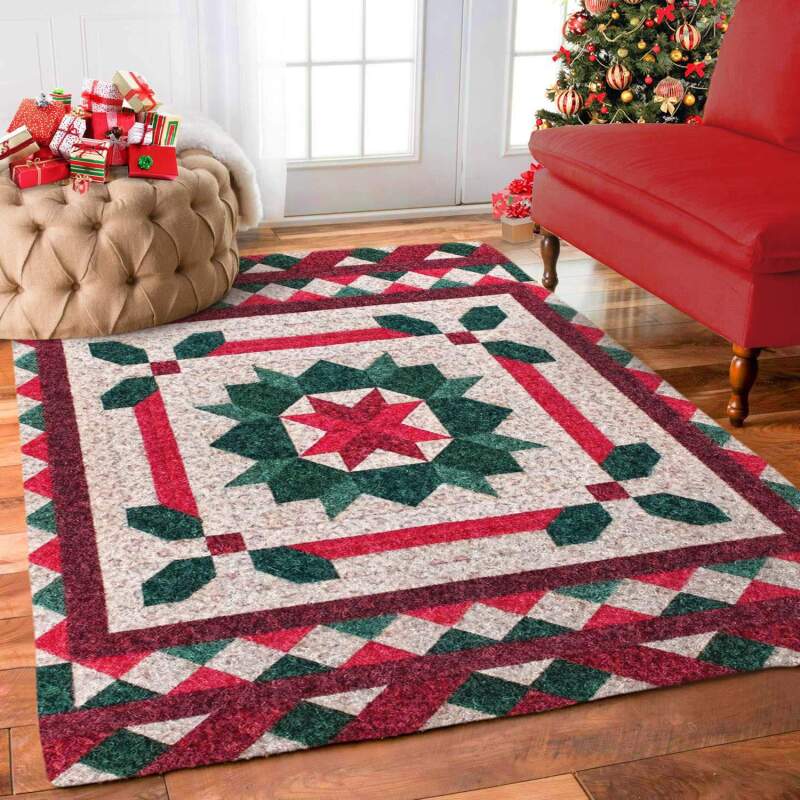 Christmas Pattern Limited Edition Rectangle Rug