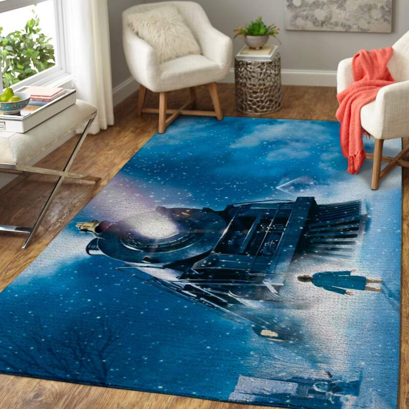 Christmas The Polar Express Area Limited Edition Rectangle Rug