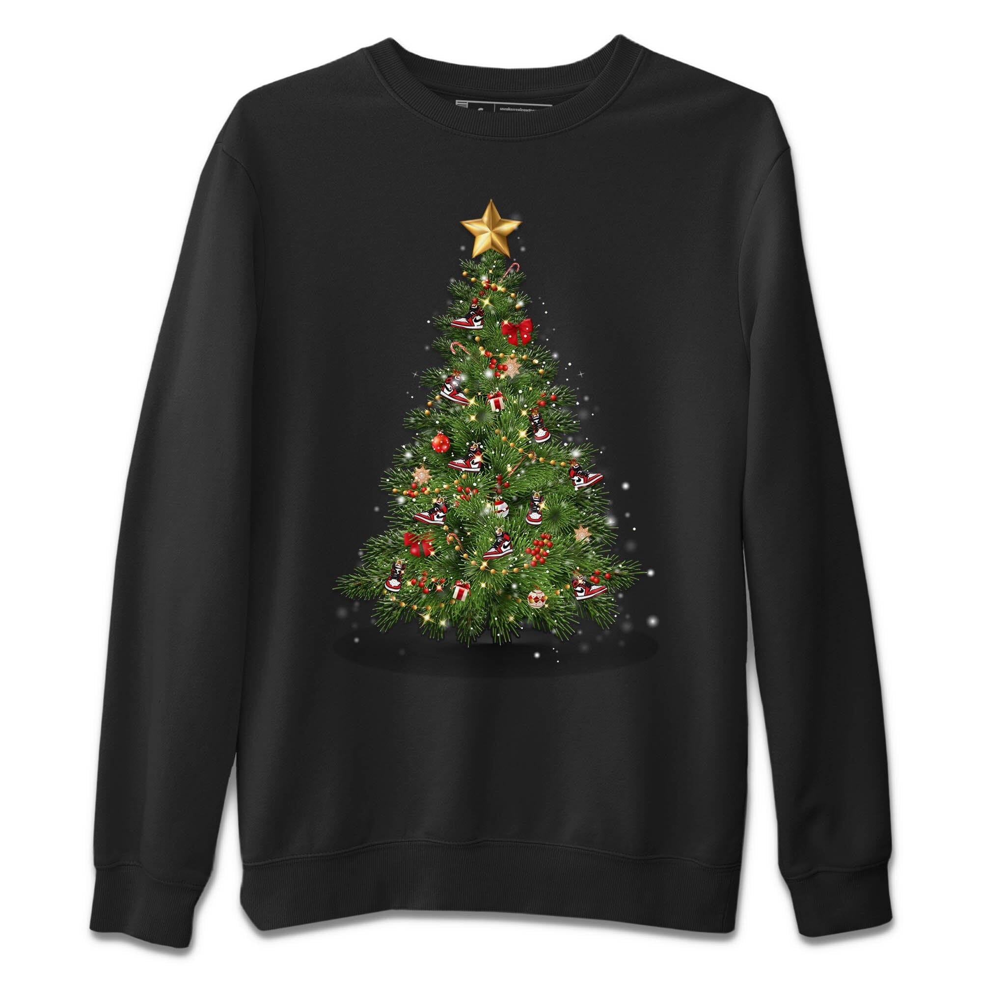Christmas Tree Unisex Sweater – Air Jordan 1 lost & found, Sneakers Matching Sweater
