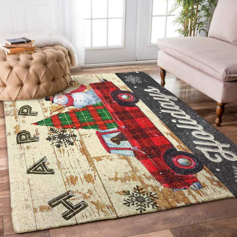 Christmas Truck Limited Edition Rectangle Rug