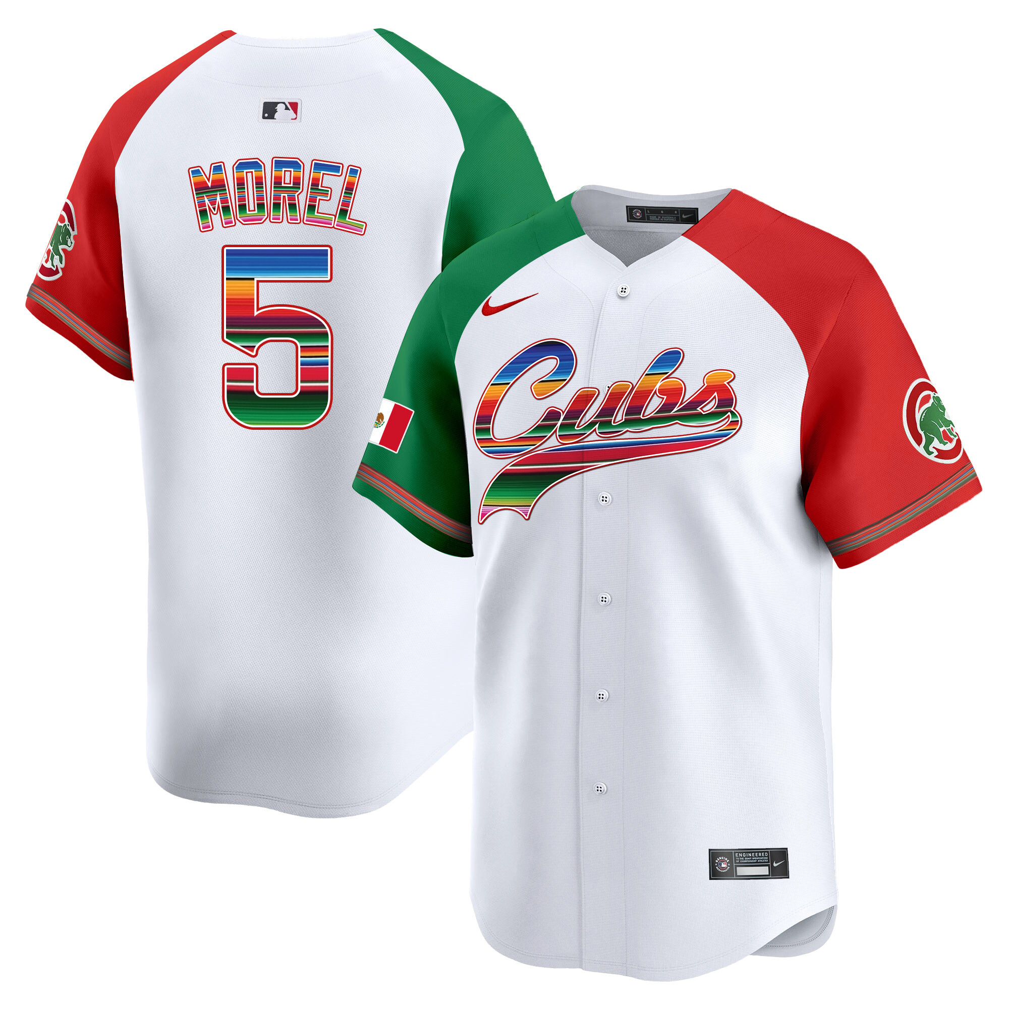 Christopher Morel Men's Chicago Cubs Mexico Vapor Premier Limited V2 Alternate Jersey - All Stitched