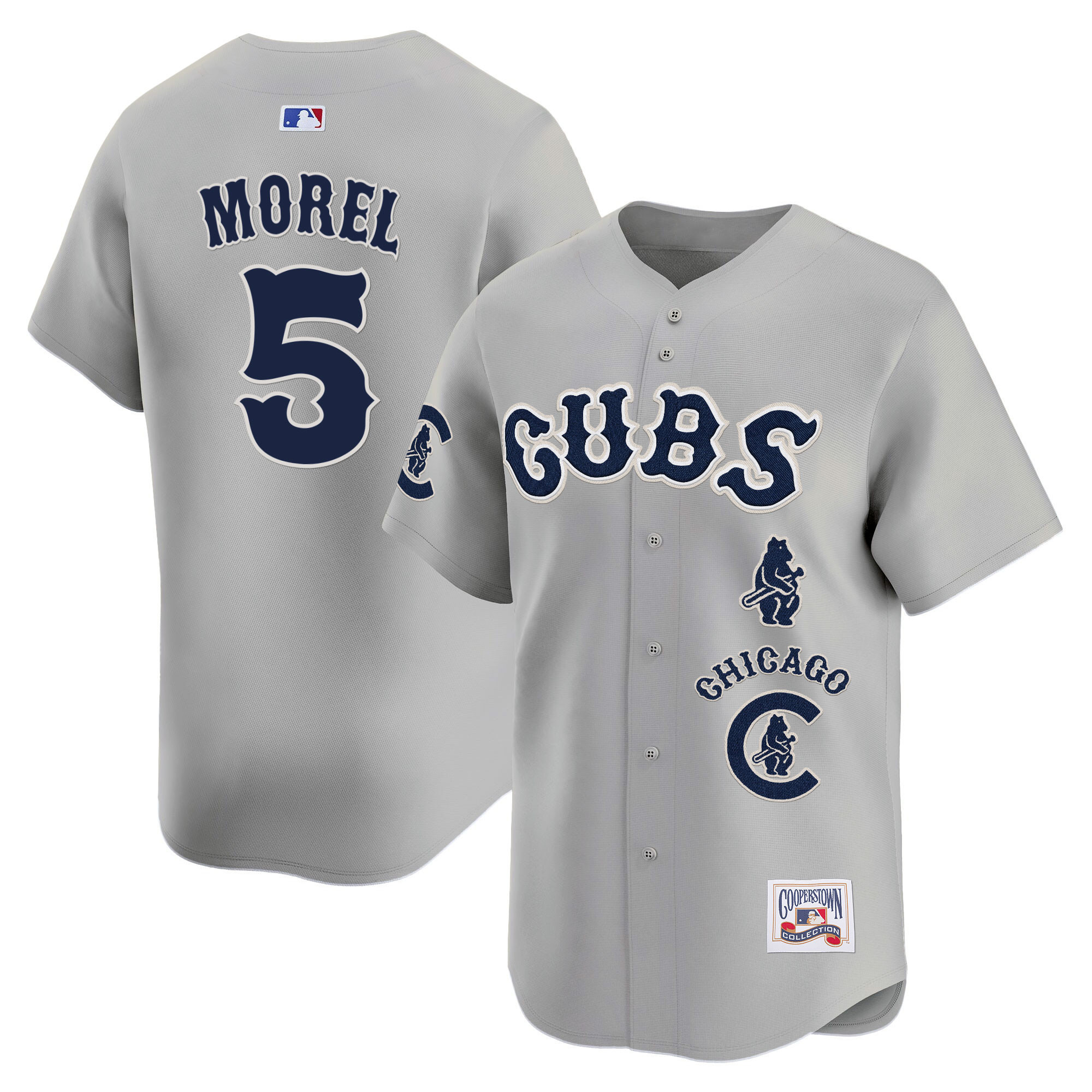 Christopher Morel Men's Chicago Cubs Special Vapor Premier Limited Gray Road Jersey - All Stitched