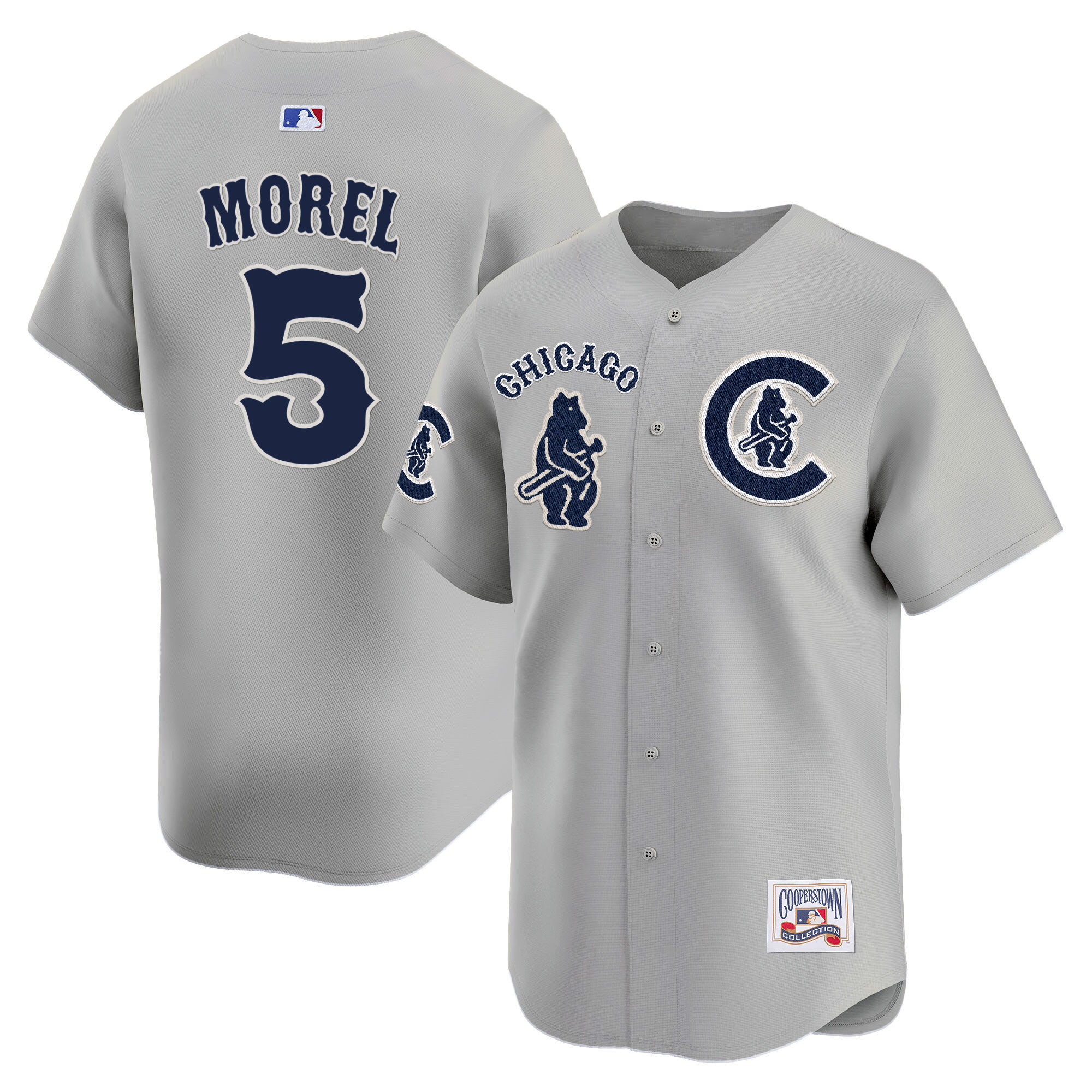 Christopher Morel Men's Chicago Cubs Special Vapor Premier Limited V2 Gray Road Jersey - All Stitched
