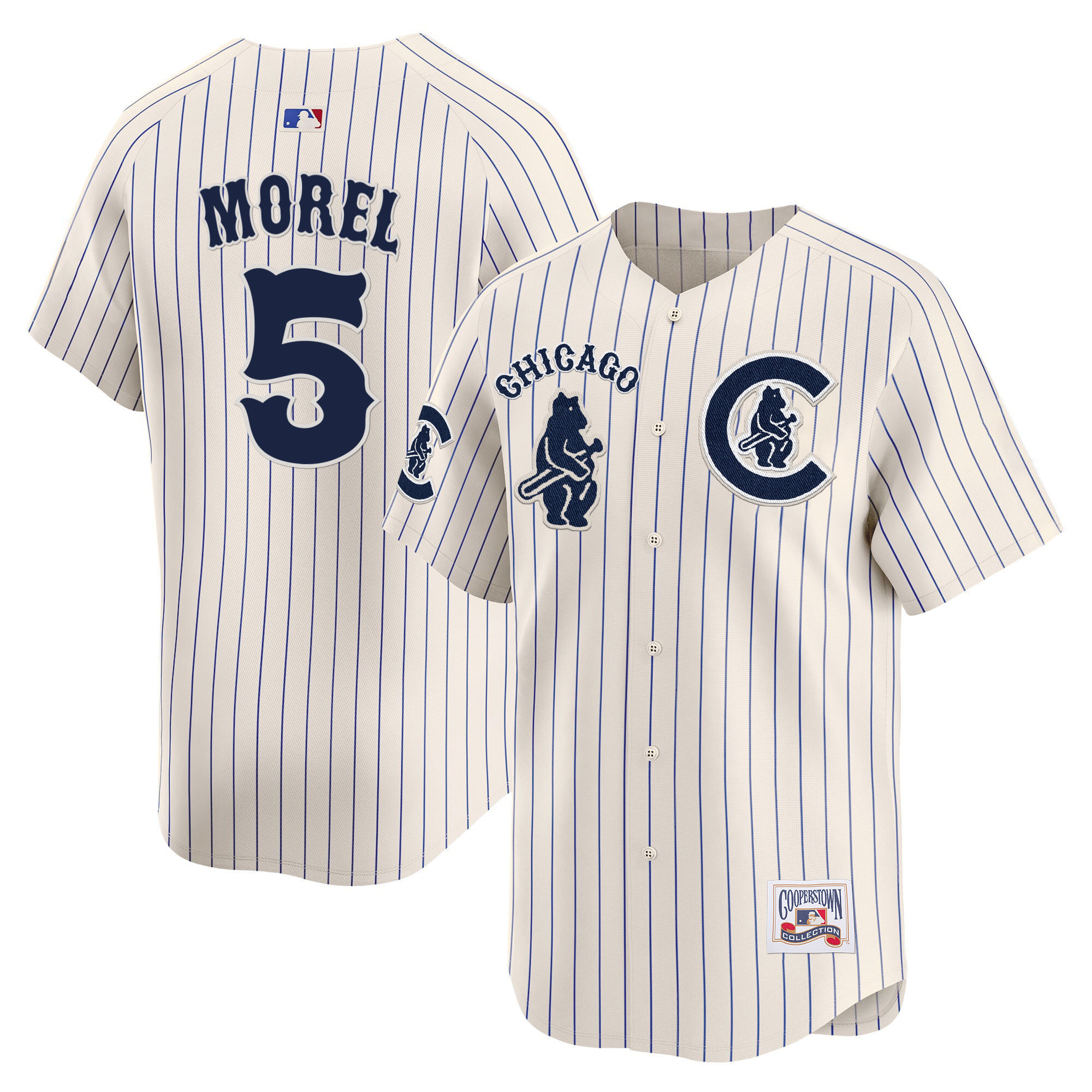 Christopher Morel Men's Chicago Cubs Special Vapor Premier Limited V2 Pinstripe Jersey - All Stitched