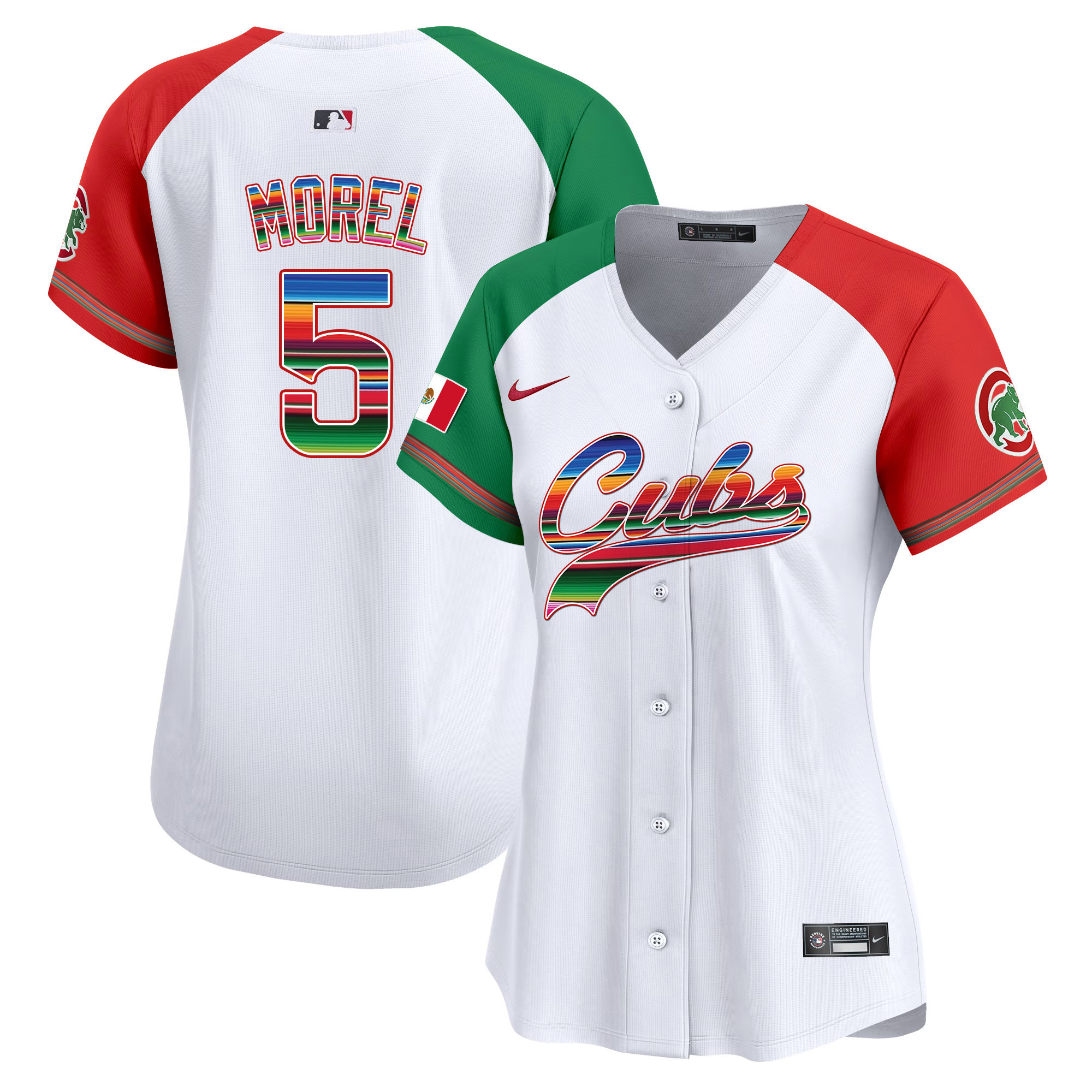 Christopher Morel Women's Chicago Cubs Mexico Vapor Premier Limited V2 Alternate Jersey - All Stitched