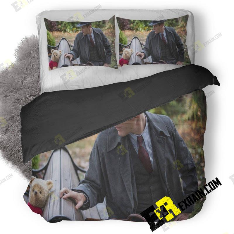 Christopher Robin And Winnie The Pooh 5K Zb 3D Customized Duvet Cover Bedding Set