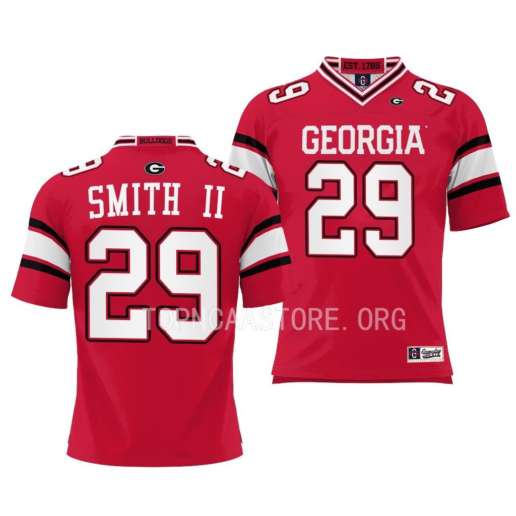 Christopher Smith Georgia Bulldogs Red Pick-A-Player College Youth Jersey