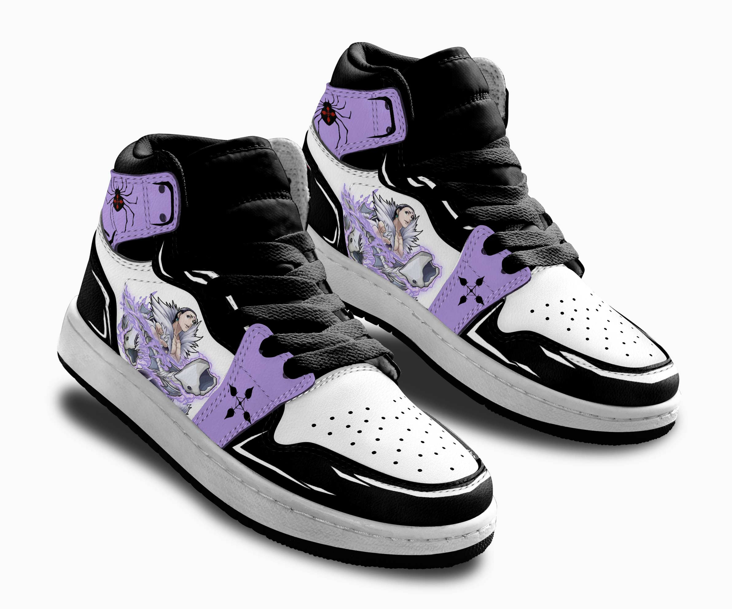 Chrollo Lucilfer Kids Sneakers Custom Anime Hunter X Hunter Shoes For Kids