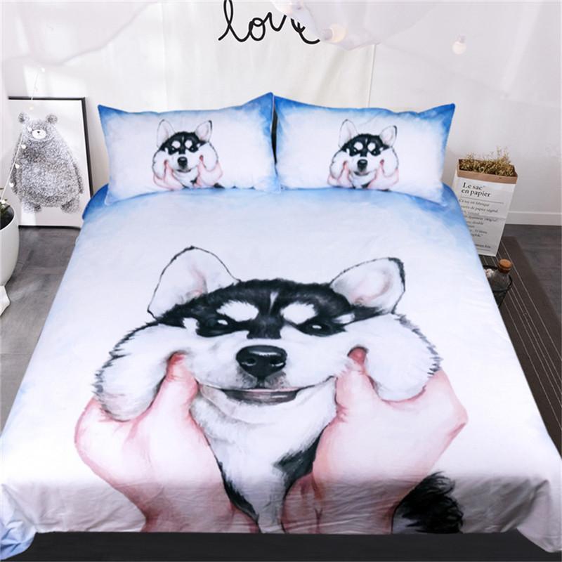 Chubby Cheeks 3D Customized Duvet Cover Bedding Set