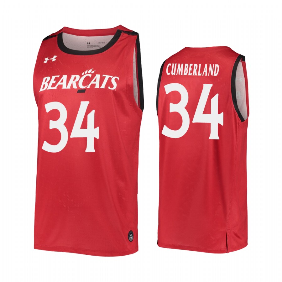 Cincinnati Bearcats Jarron Cumberland Red College Jersey