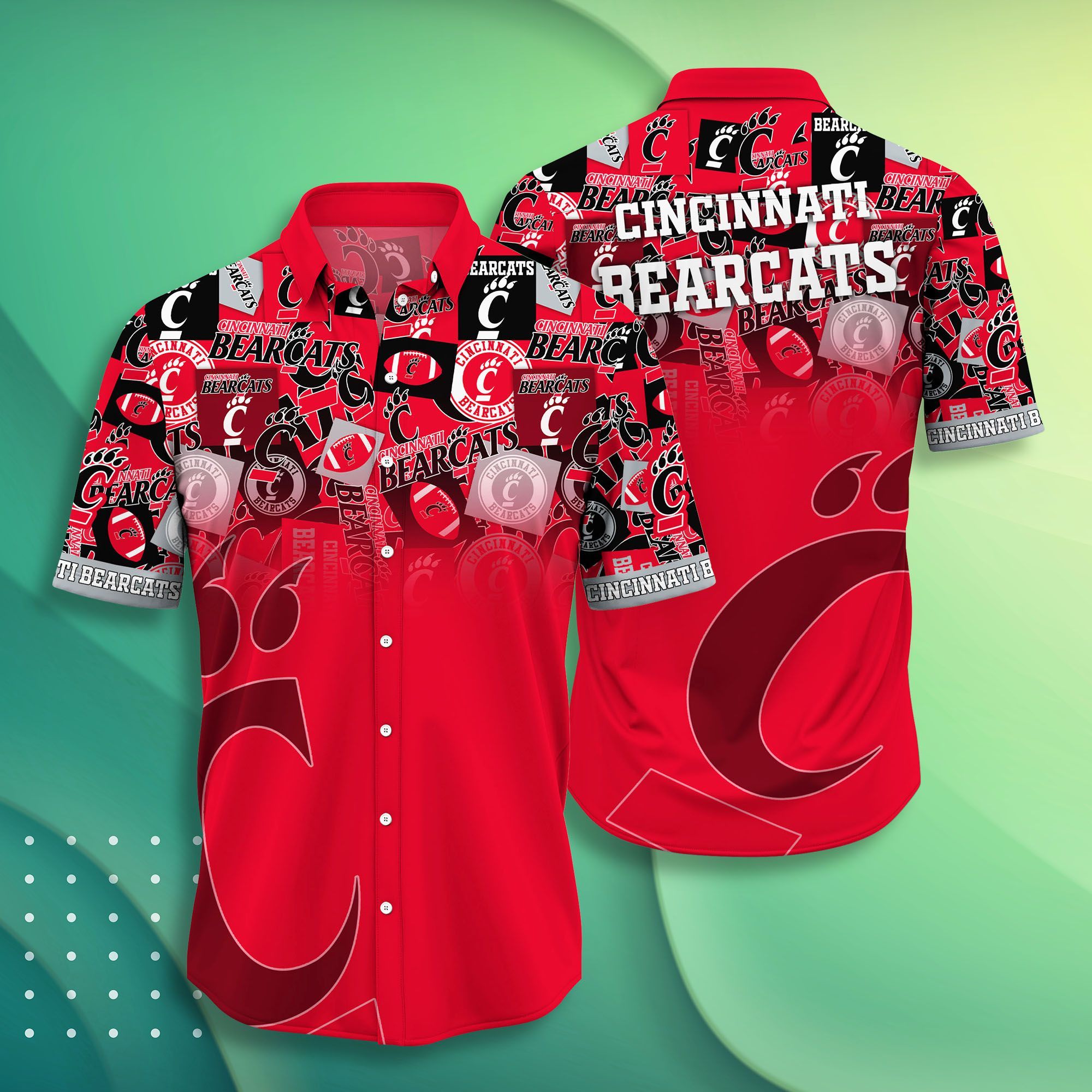 Cincinnati Bearcats NCAA -Hawaii Shirt Style Hot Trending Summer-Hawaiian NACC