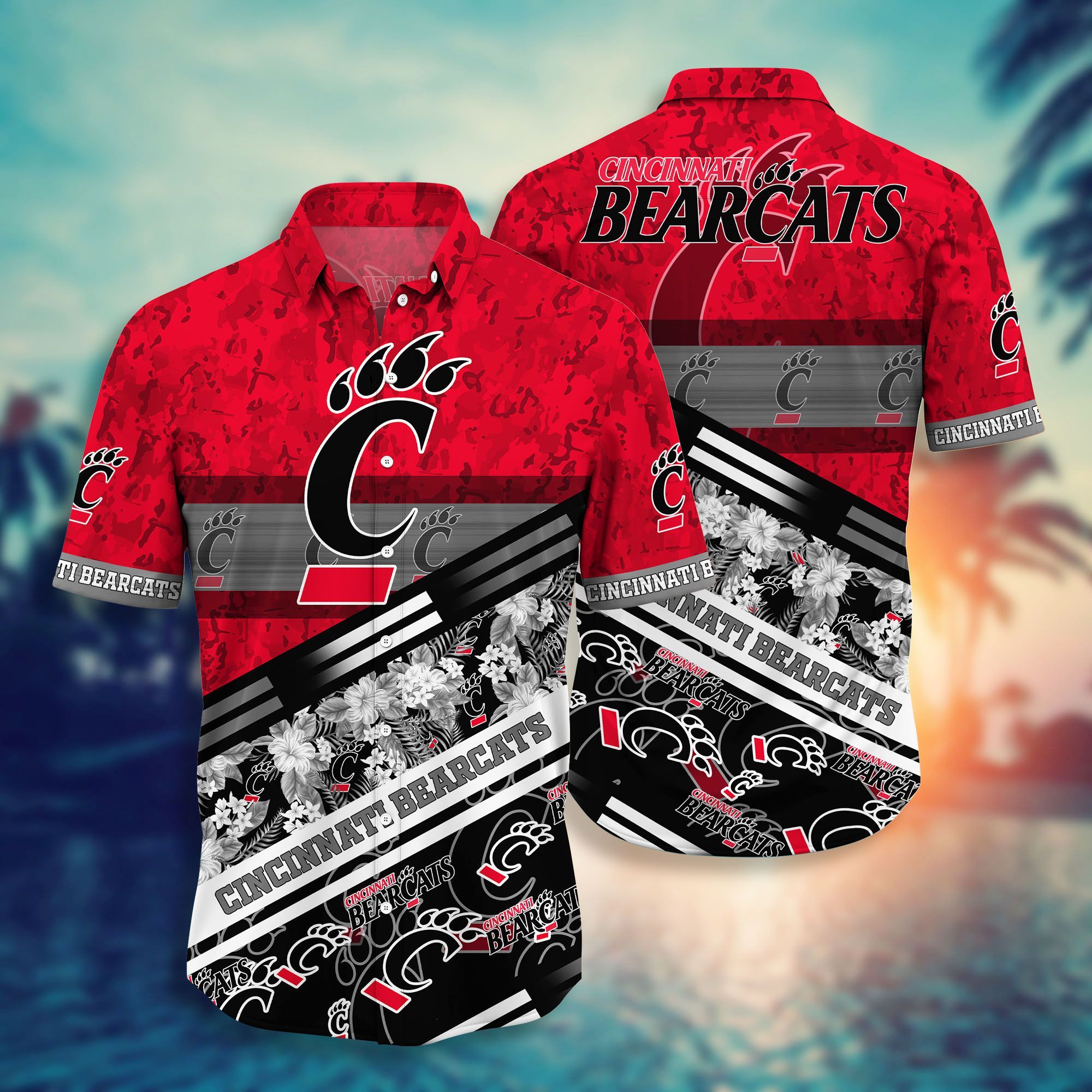 Cincinnati Bearcats NCAA -Hawaii Shirt Style Hot Trending Summer-Hawaiian