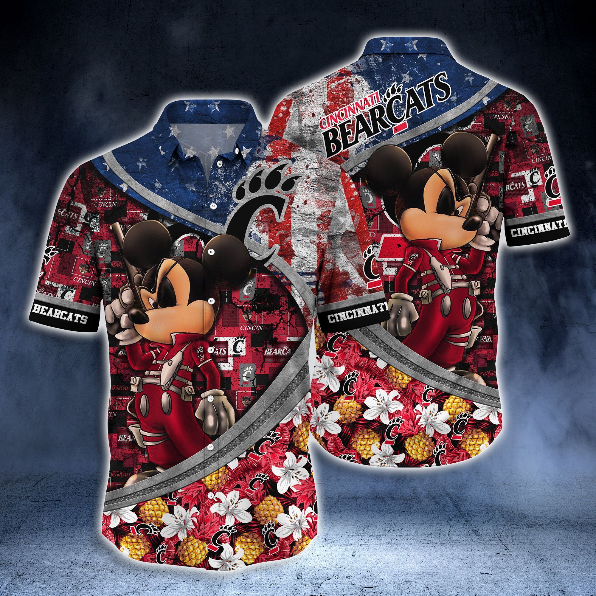 Cincinnati Bearcats NCAA -Hawaii Shirt Style Hot Trending
