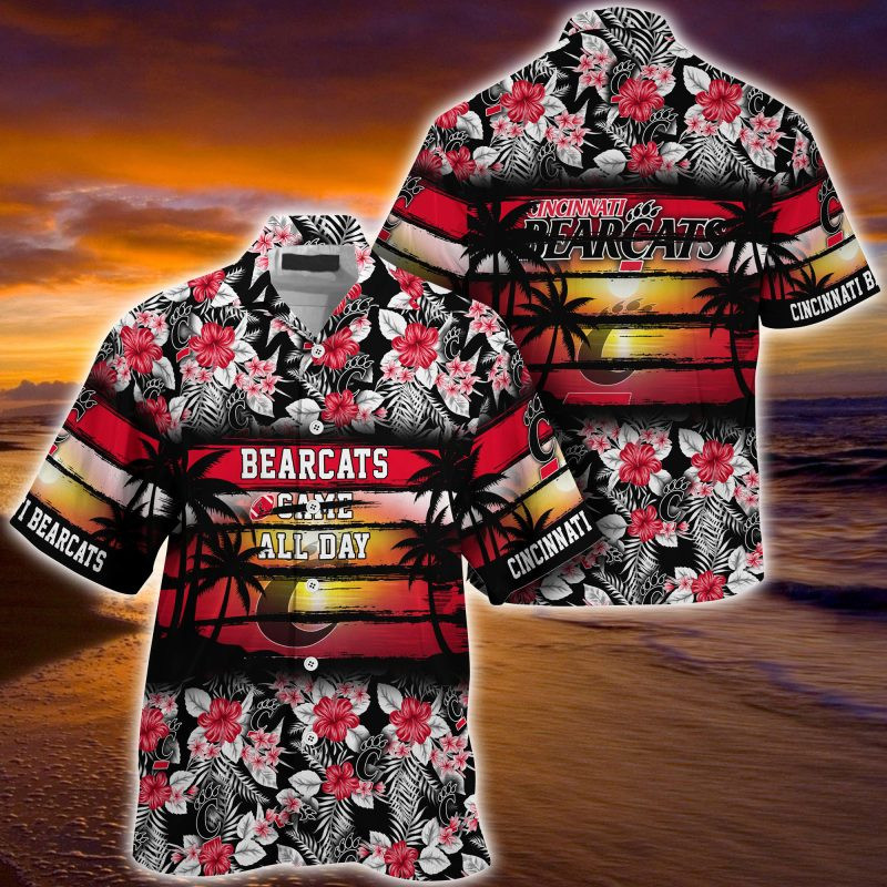 Cincinnati Bearcats NCAA Summer – Hawaii Shirt For This Season – Gift For Sport Lovers Floral Pattern