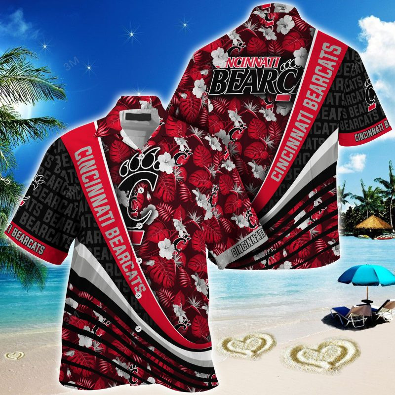 Cincinnati Bearcats NCAA Summer – Hawaii Shirt For This Season – Gift For Sport Lovers With Tropical Flower Pattern