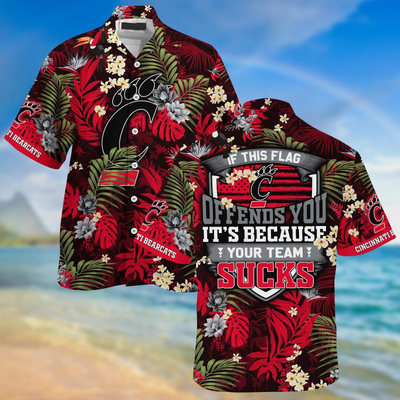Cincinnati Bearcats NCAA Summer – Hawaii Shirt For This Season – Gift For Sport Lovers With Tropical Patterns