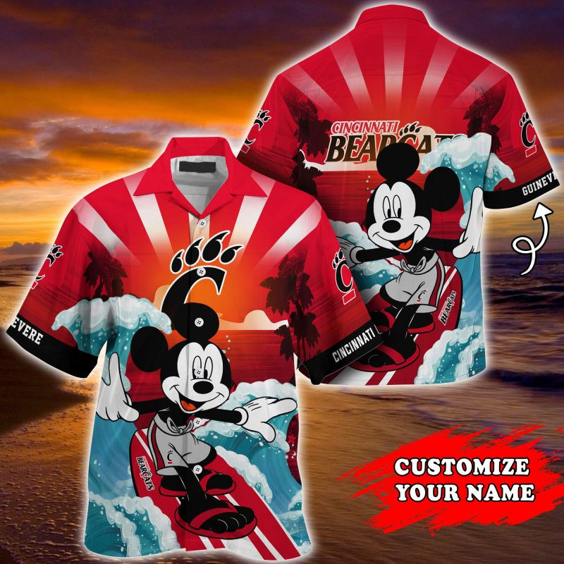 Cincinnati Bearcats NCAA Summer Customized Hawaiian Shirt