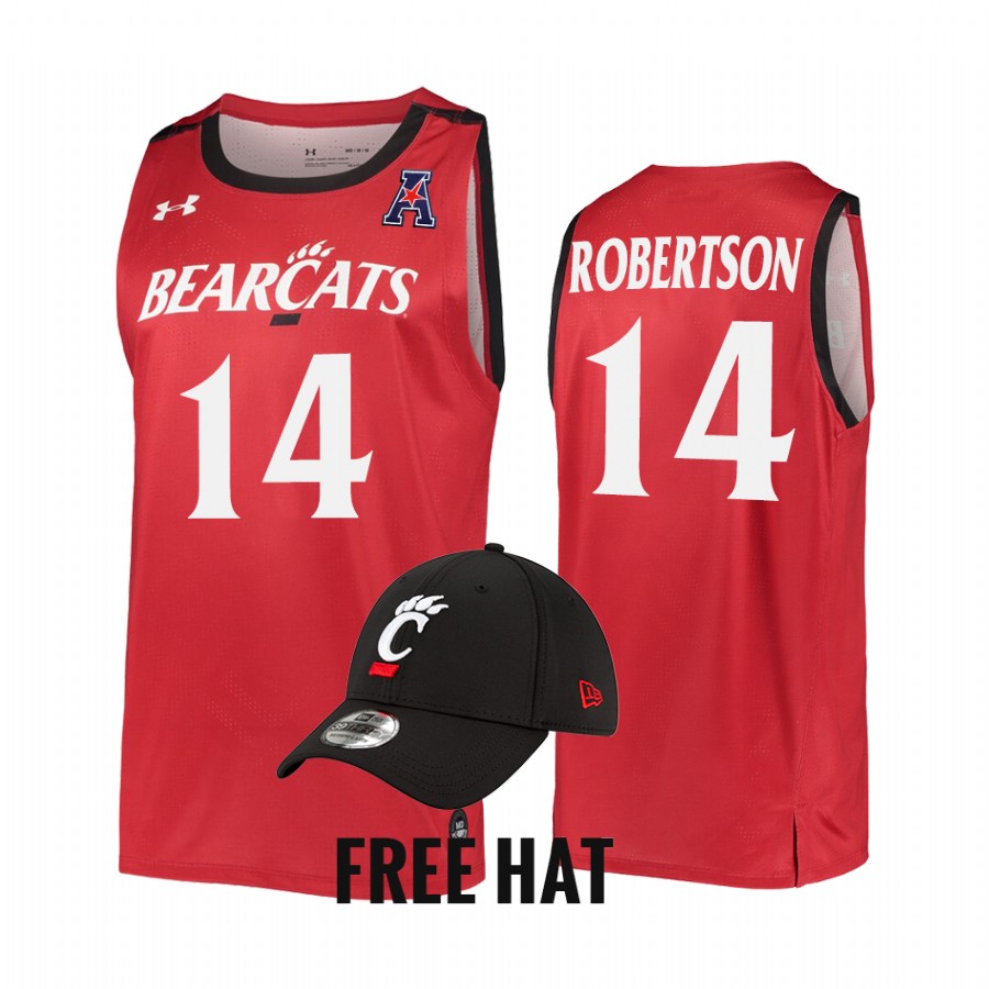 Cincinnati Bearcats Oscar Robertson Jersey College Red Alumni Uniform