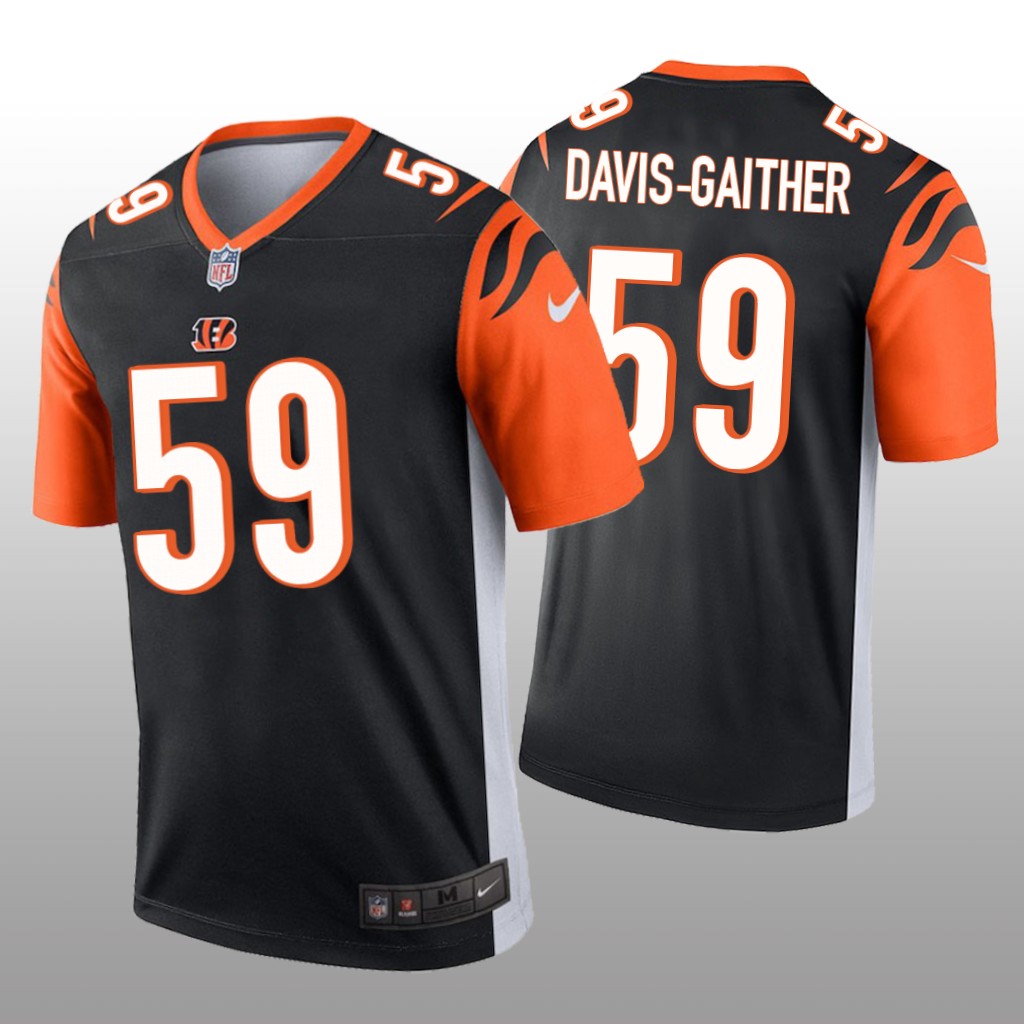 Cincinnati Bengals Akeem Davis-Gaither Black Jersey Legend - Men's