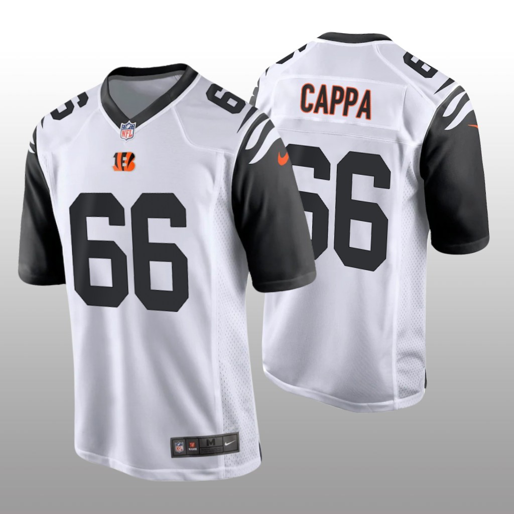 Cincinnati Bengals Alex Cappa White Jersey Alternate Game - Men's