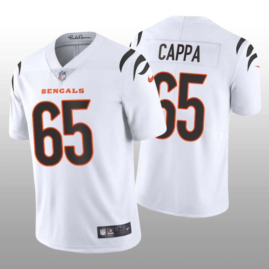 Cincinnati Bengals Alex Cappa White Jersey Vapor Limited Vapor Limited - Men's