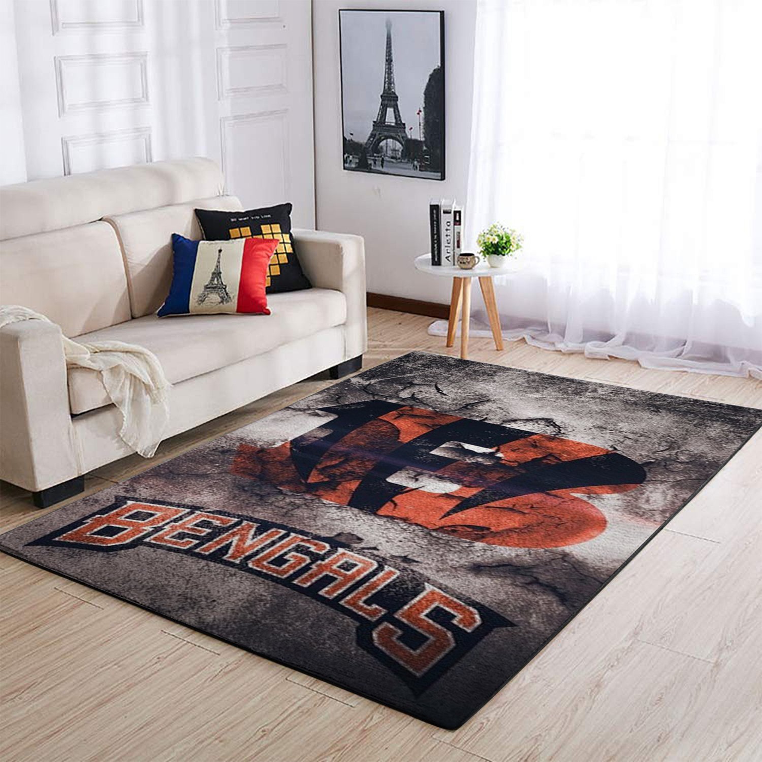 Cincinnati Bengals Area Limited Edition Rectangle Rug